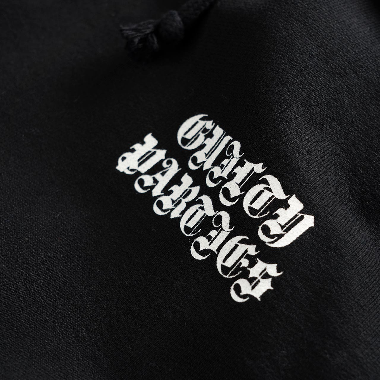 wacko maria wacko maria washed heavyweight hooded sweatshirt (type-2) (black)