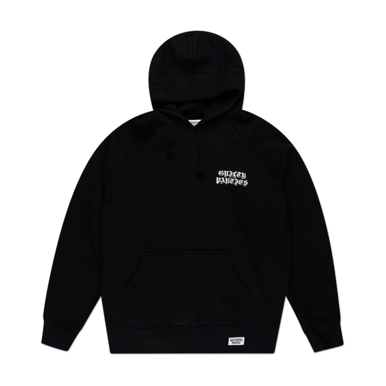 wacko maria wacko maria washed heavyweight hooded sweatshirt (type-2) (black)