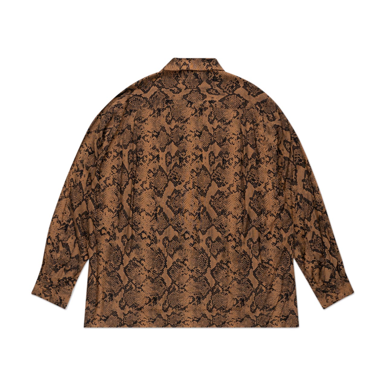 wacko maria wacko maria hawaiian shirt (type-3) (brown snake)