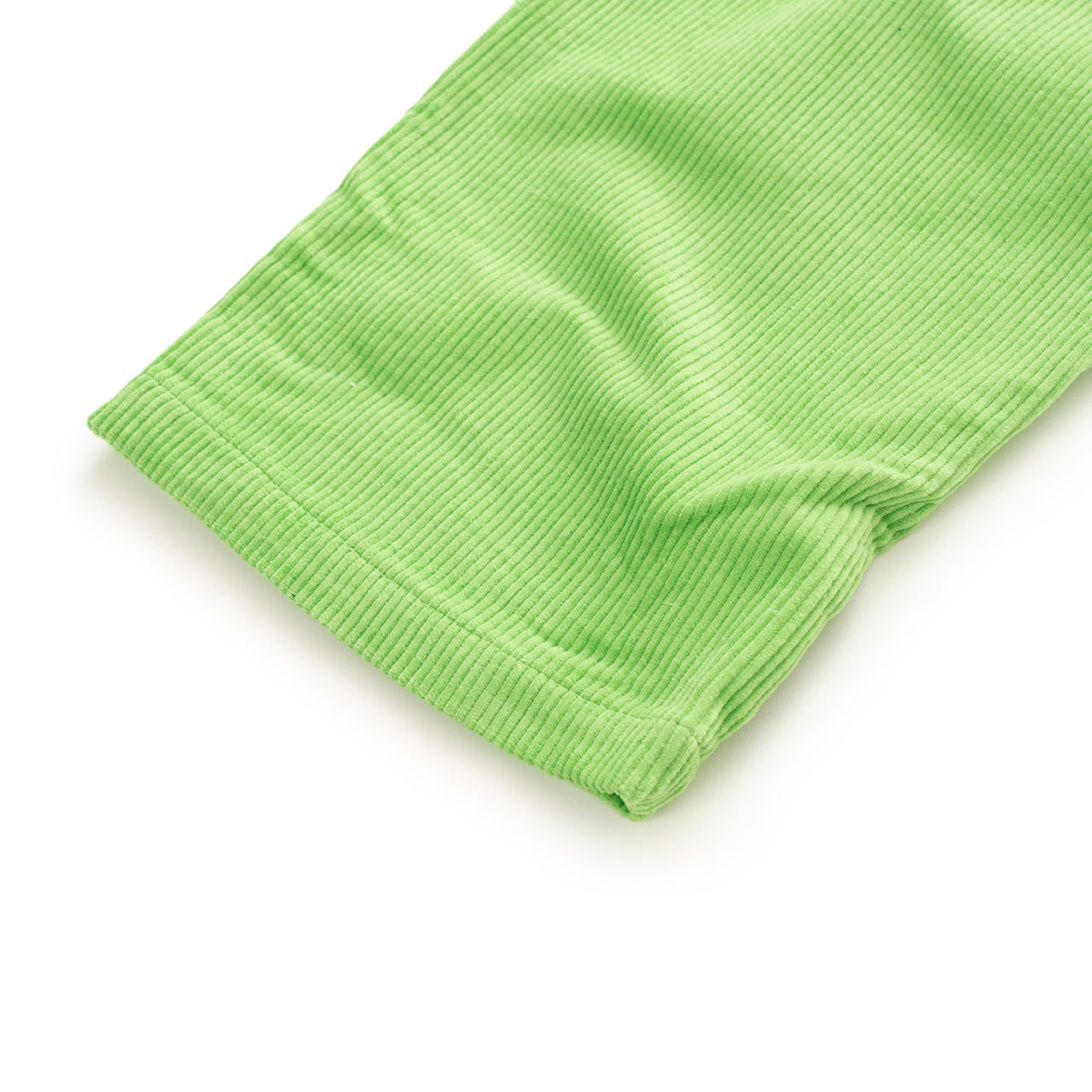 fucking awesome fucking awesome pleated corduroy chinos (lime green)