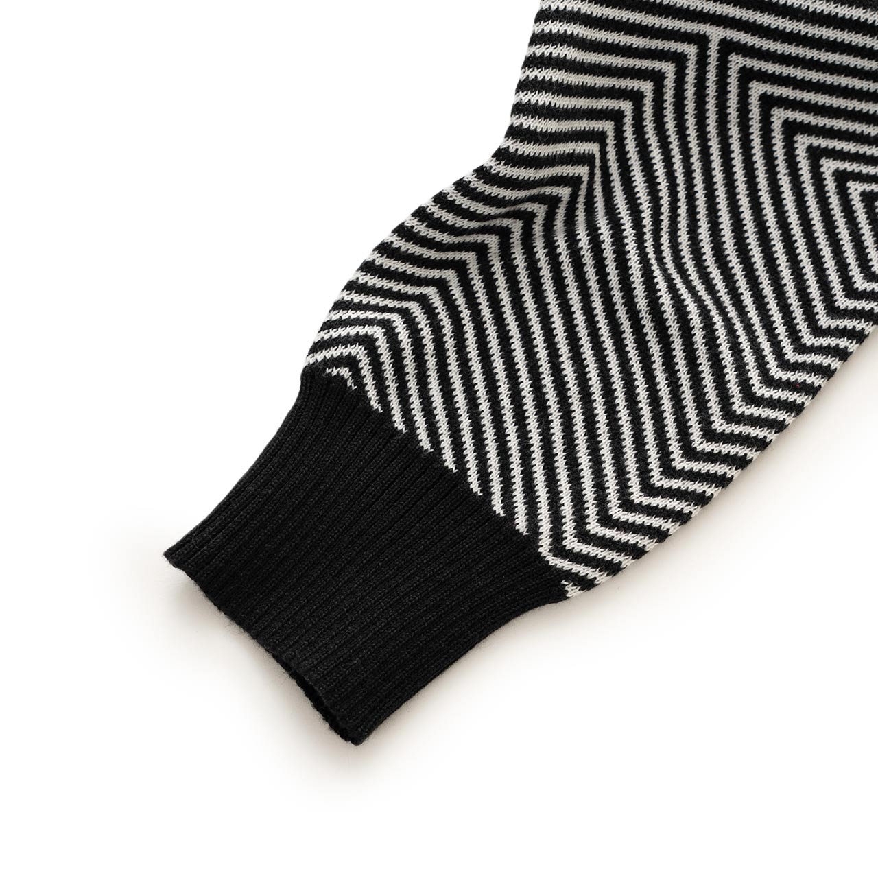 fucking awesome fucking awesome 'hurt your eyes' longsleeve polo (black / white)