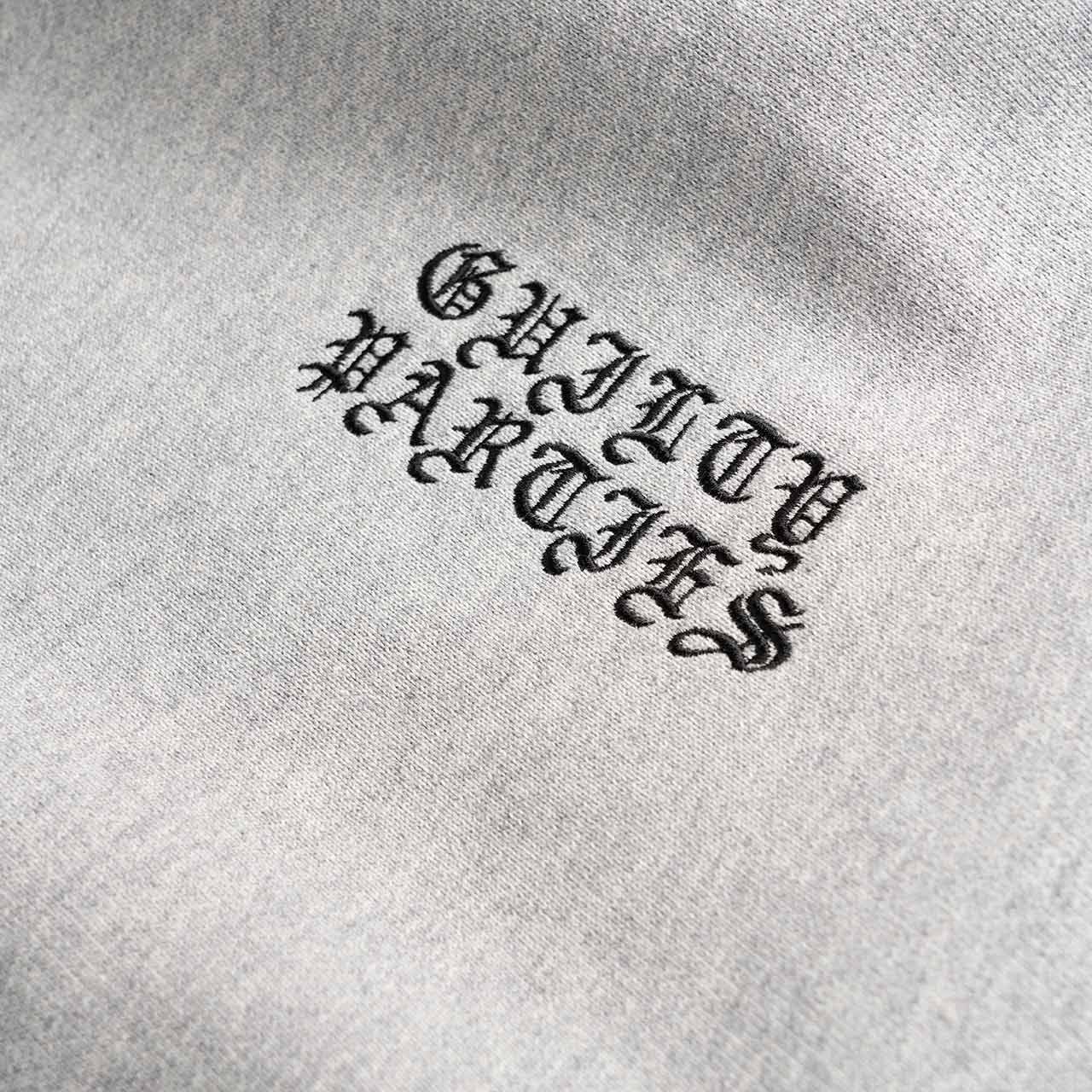 wacko maria wacko maria heavyweight hooded sweatshirt (type-1) (gray)