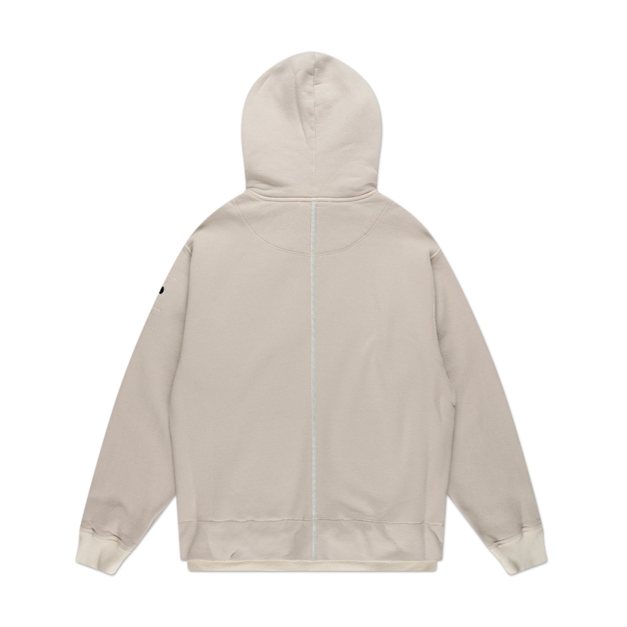 stone island shadow project stone island shadow project hooded sweatshirt (pearl grey)