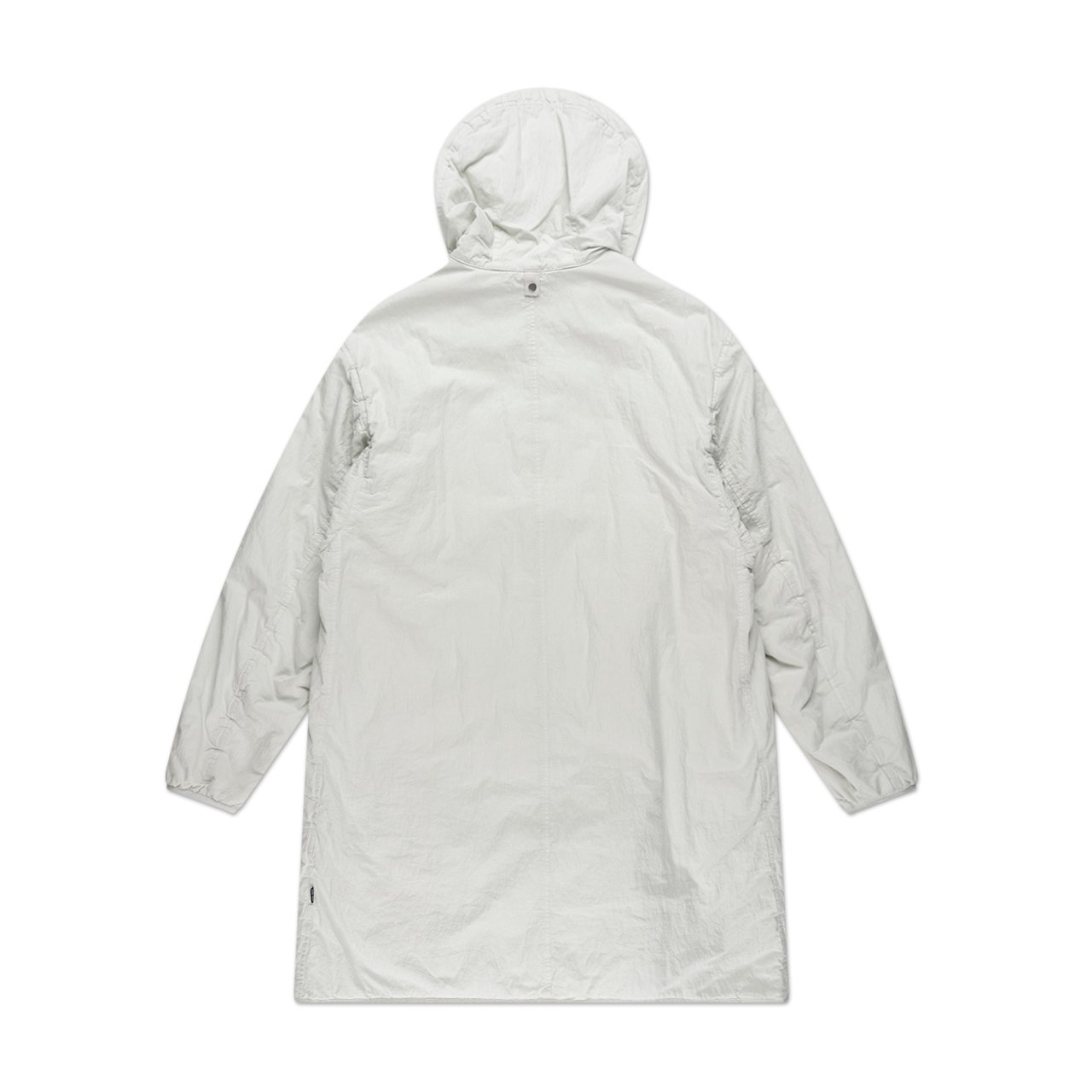 stone island shadow project stone island shadow project brushed nylon parka (pearl grey)