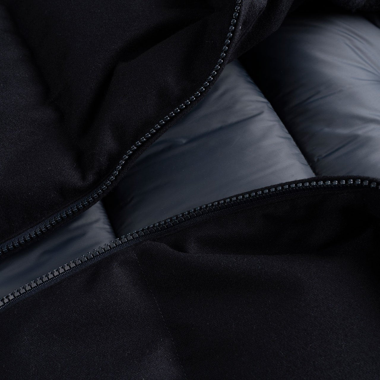 stone island stone island ghost piece down jacket (black)