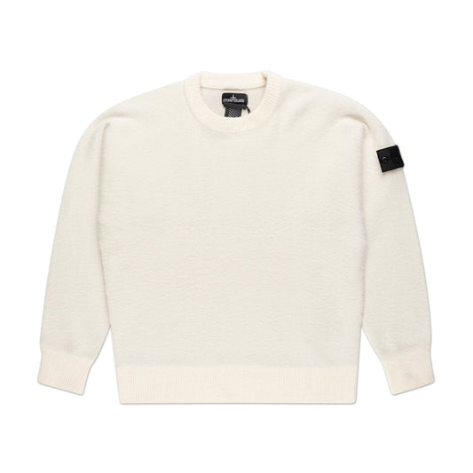 stone island shadow project stone island shadow project seamless hand gauzed sweatshirt (ivory)