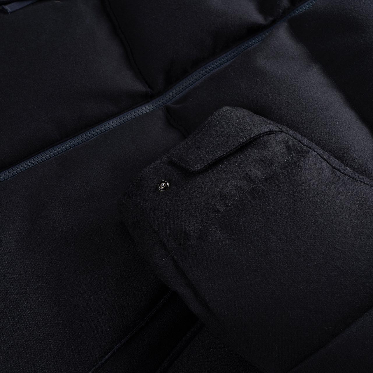 stone island stone island ghost piece down jacket (black)