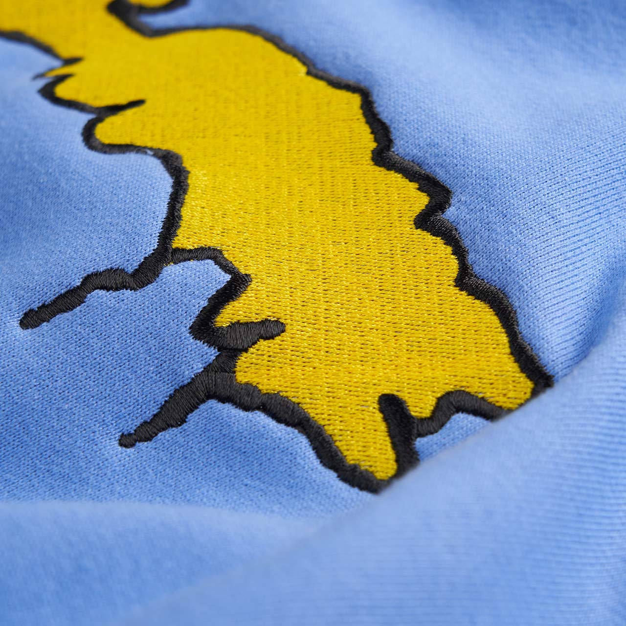 fucking awesome fucking awesome outline logo crewneck (granada sky)