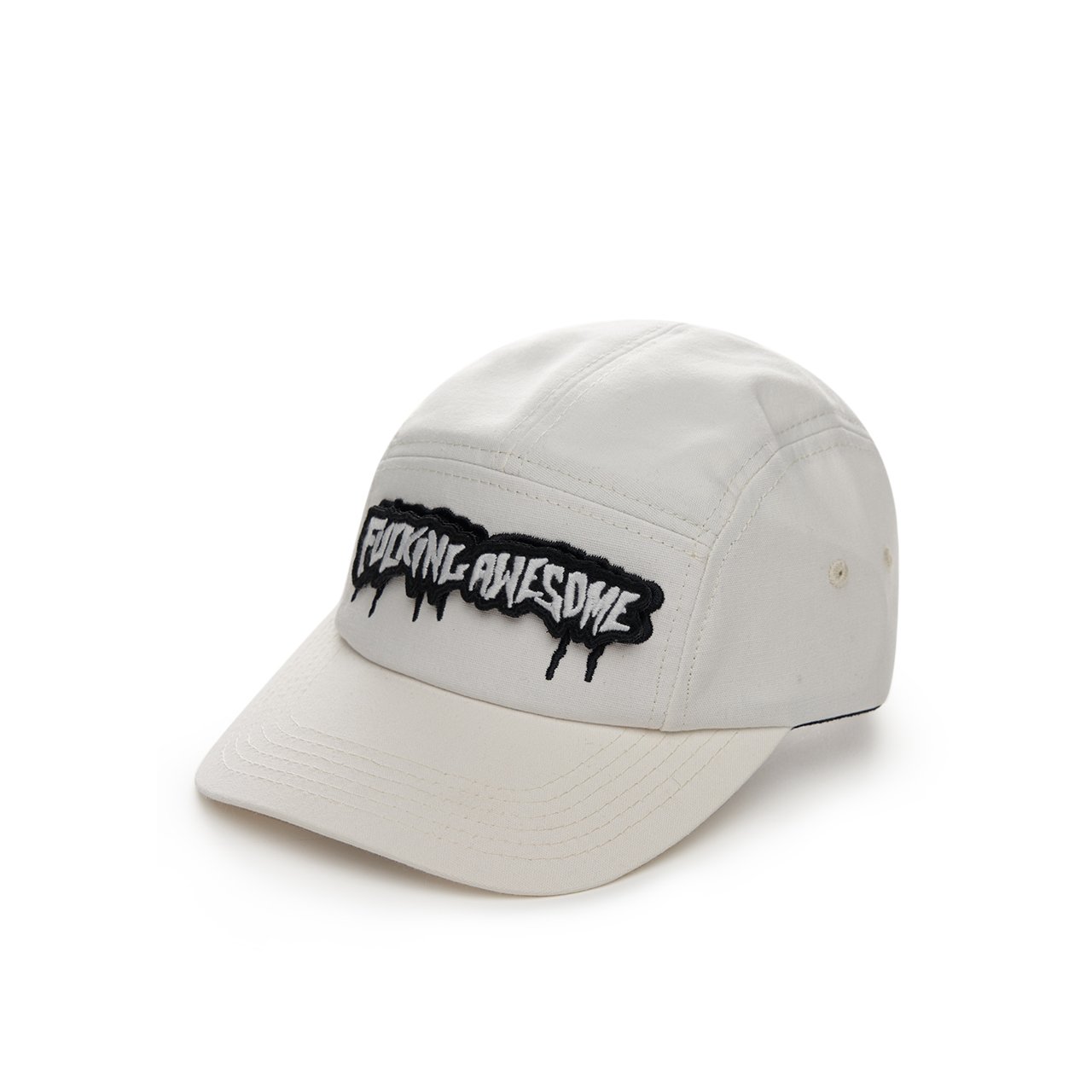 fucking awesome fucking awesome velcro volley strapback (cream) P709789