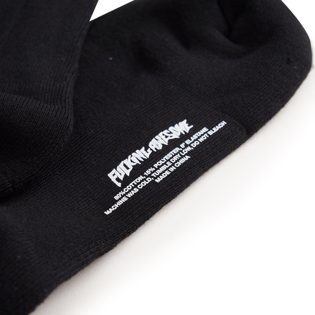 fucking awesome fucking awesome cross quarter socks (black) P709913