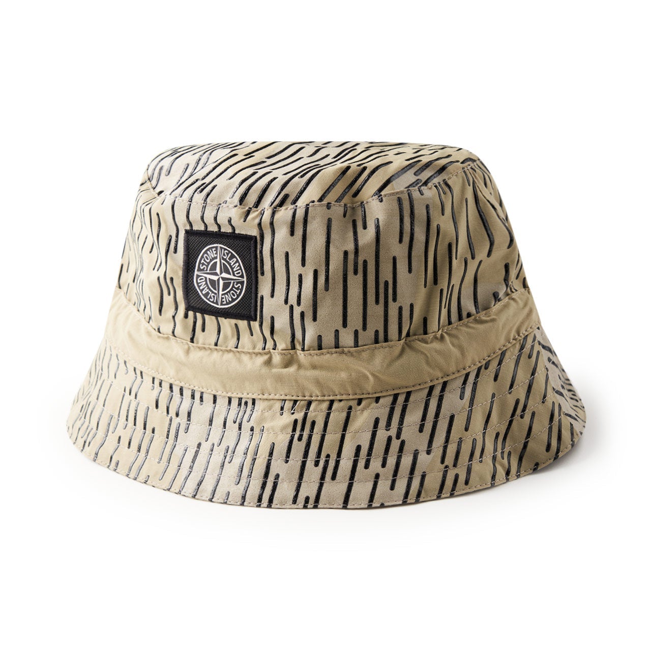 stone island stone island packable bucket hat (rain camo)