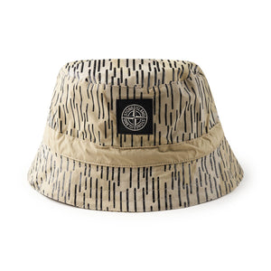 stone island stone island packable bucket hat (rain camo)