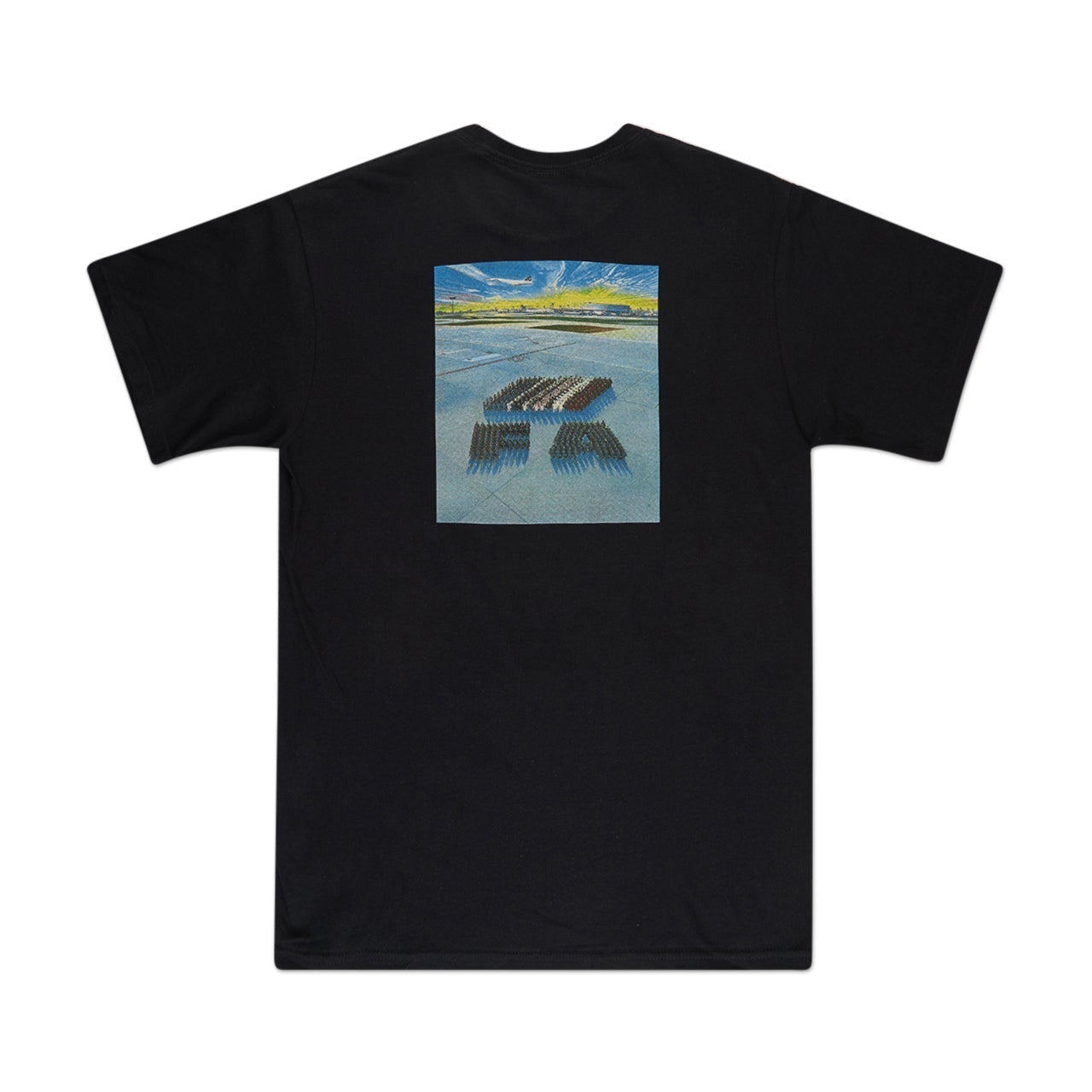 fucking awesome fucking awesome fa airlines t-shirt (black)