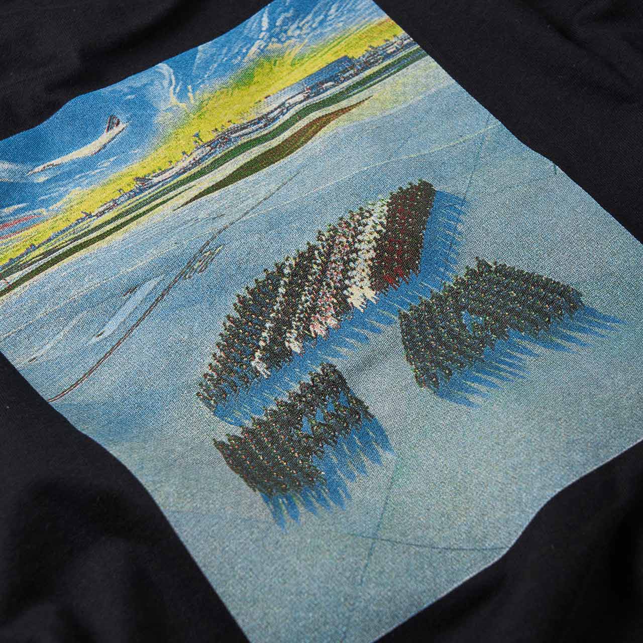 fucking awesome fucking awesome fa airlines t-shirt (black)