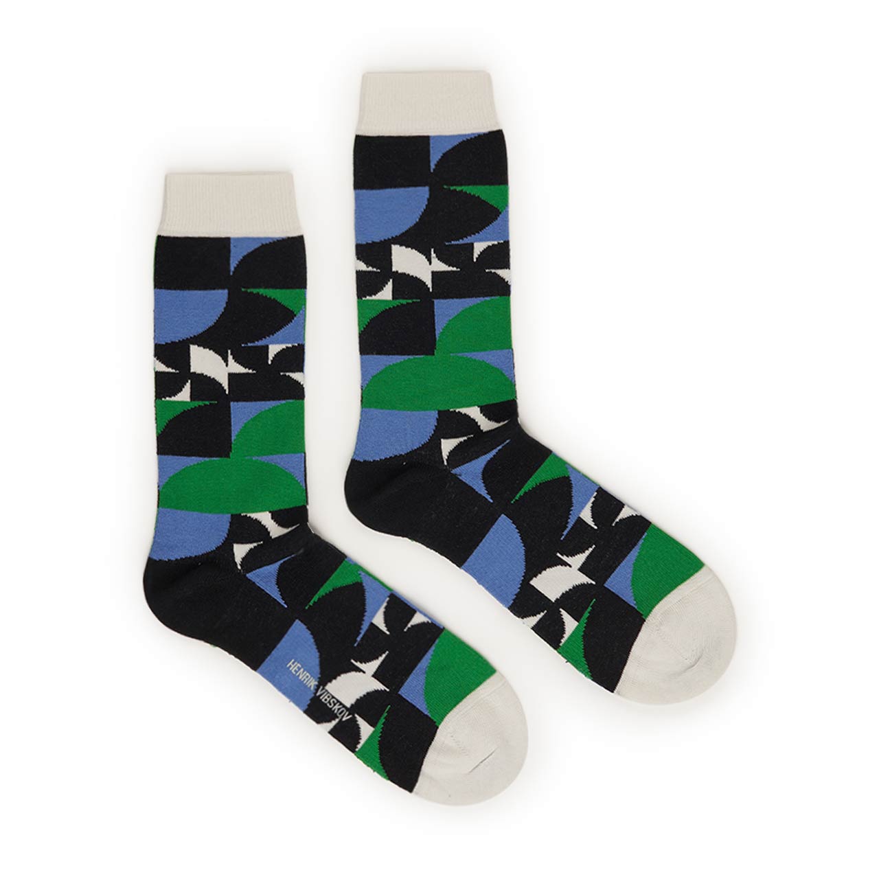 henrik vibskov henrik vibskov flux socks (green) SS22-S914