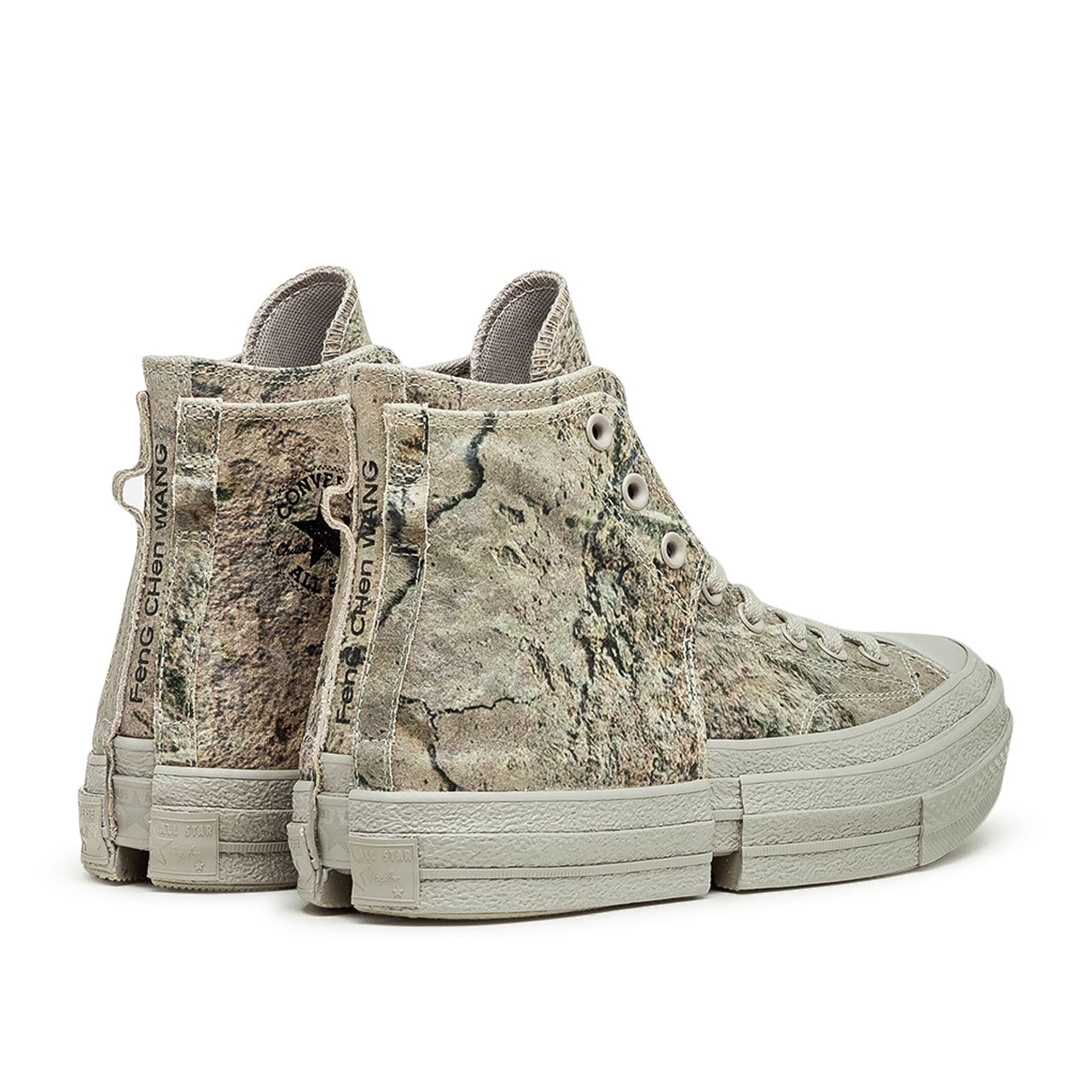 converse converse x feng chen wang chuck 70 2 in 1 hi (grey / grey / grey)