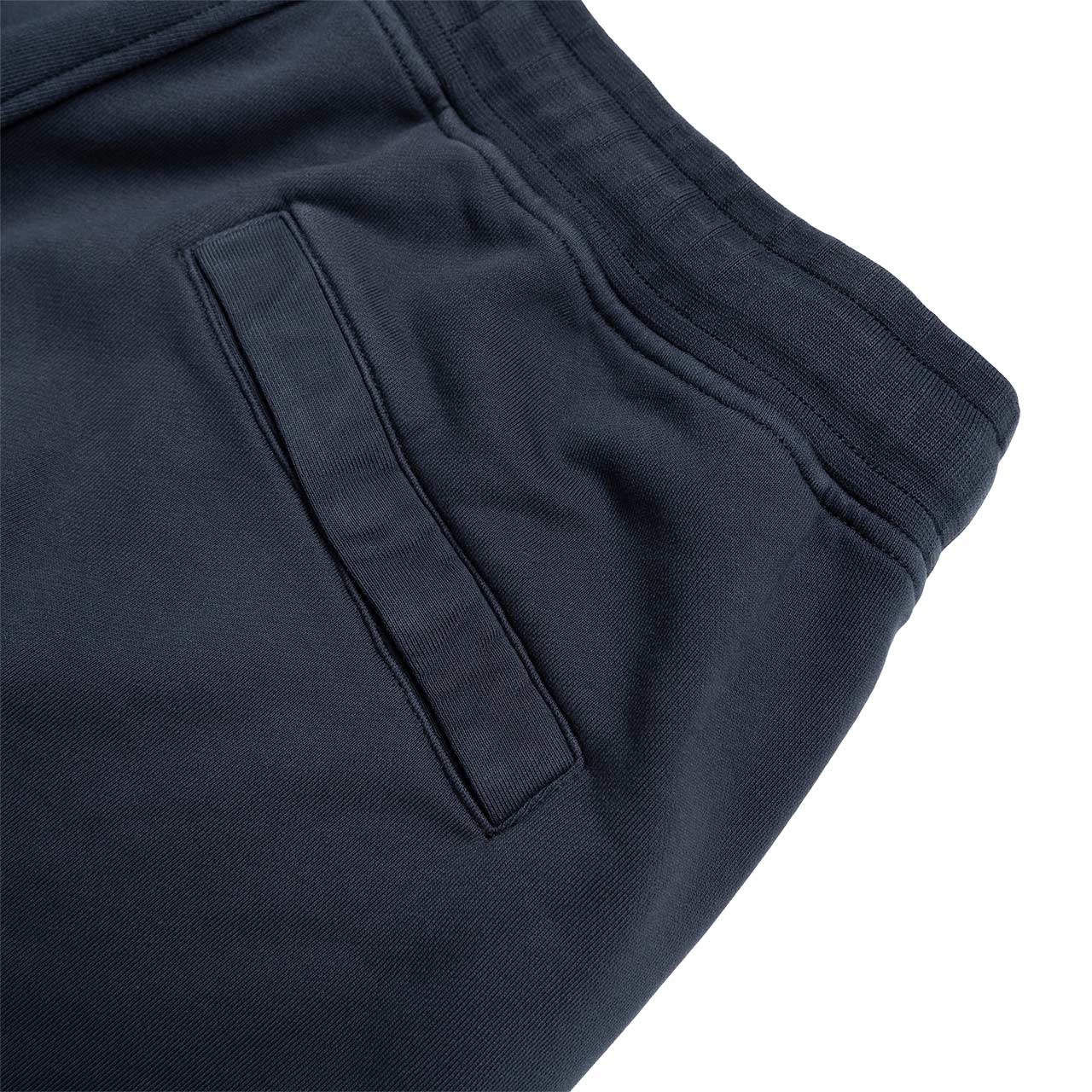 stone island stone island fleece shorts (navy)