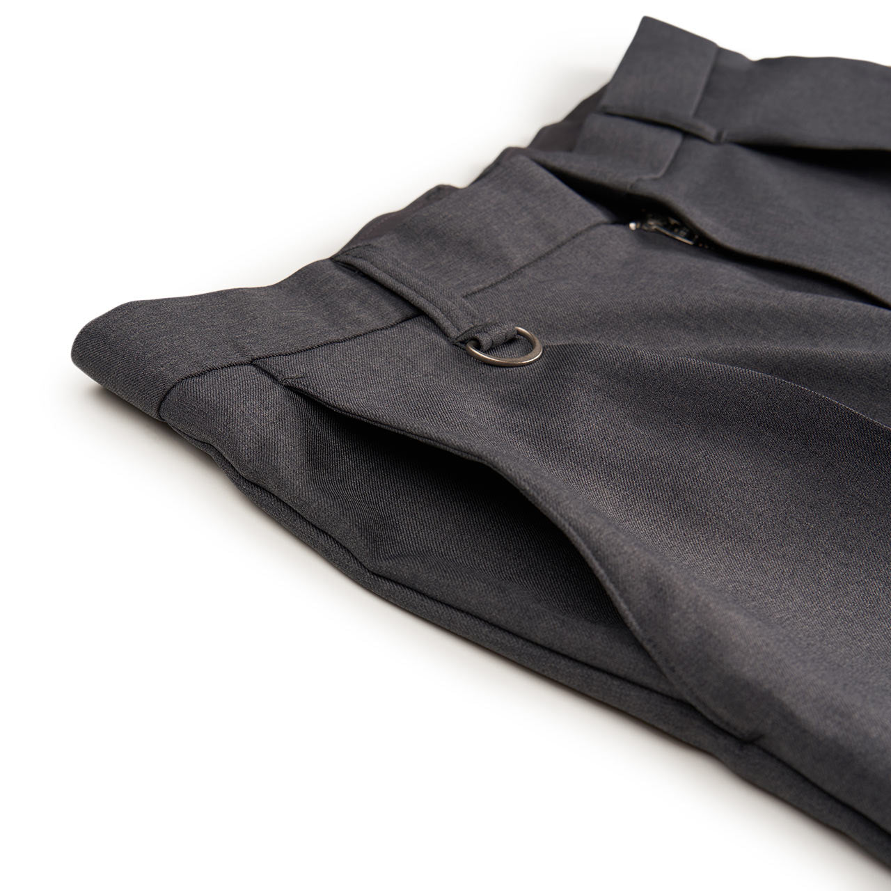 undercover undercover deconstructed panel dress pants (grey)