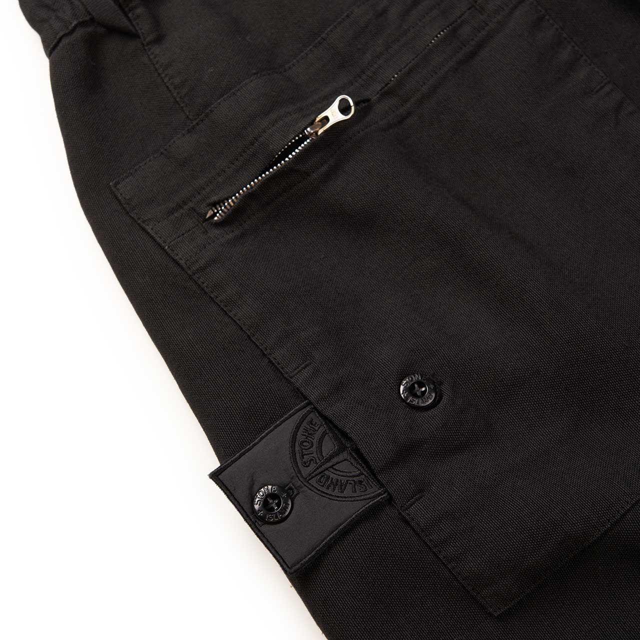 stone island shadow project stone island shadow project cropped drawstring pants (black)