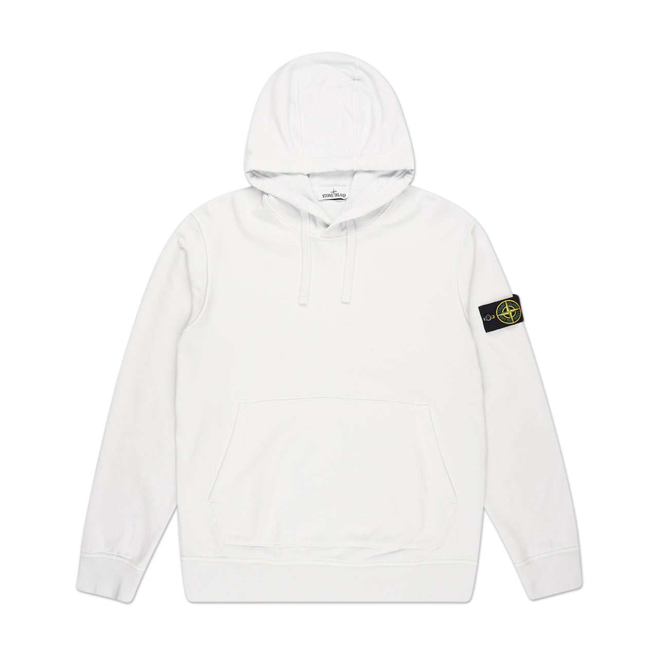 stone island stone island hooded sweatshirt (ice blue)