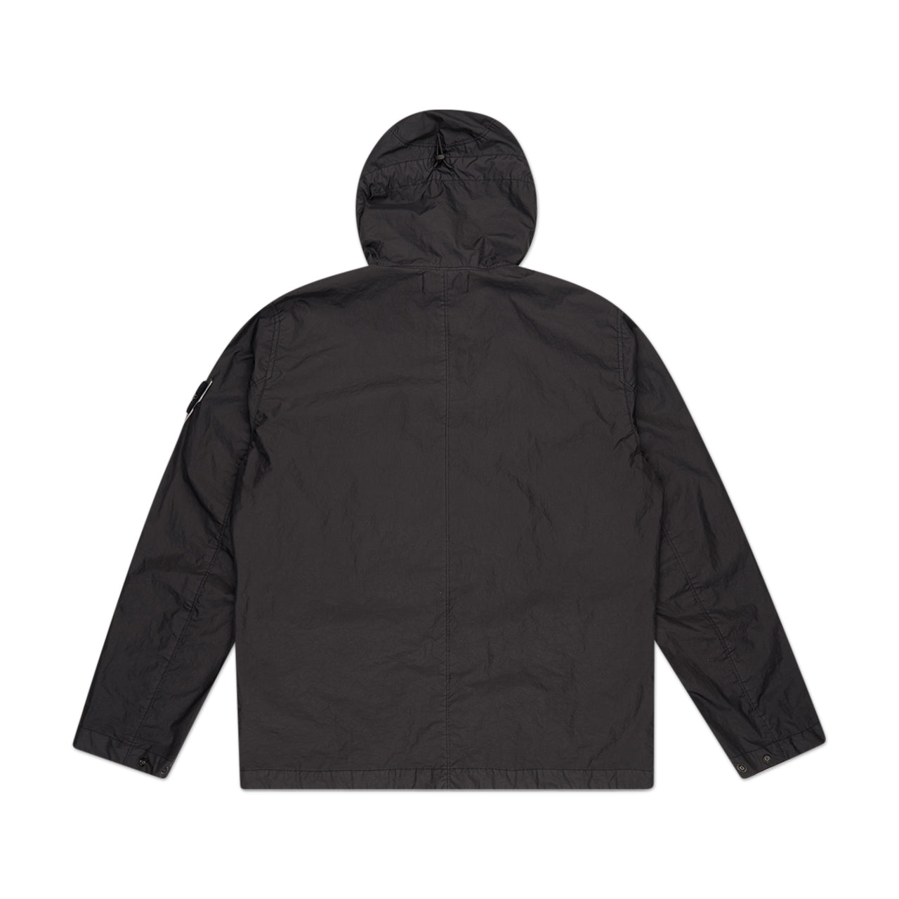 stone island stone island light zip jacket (black)