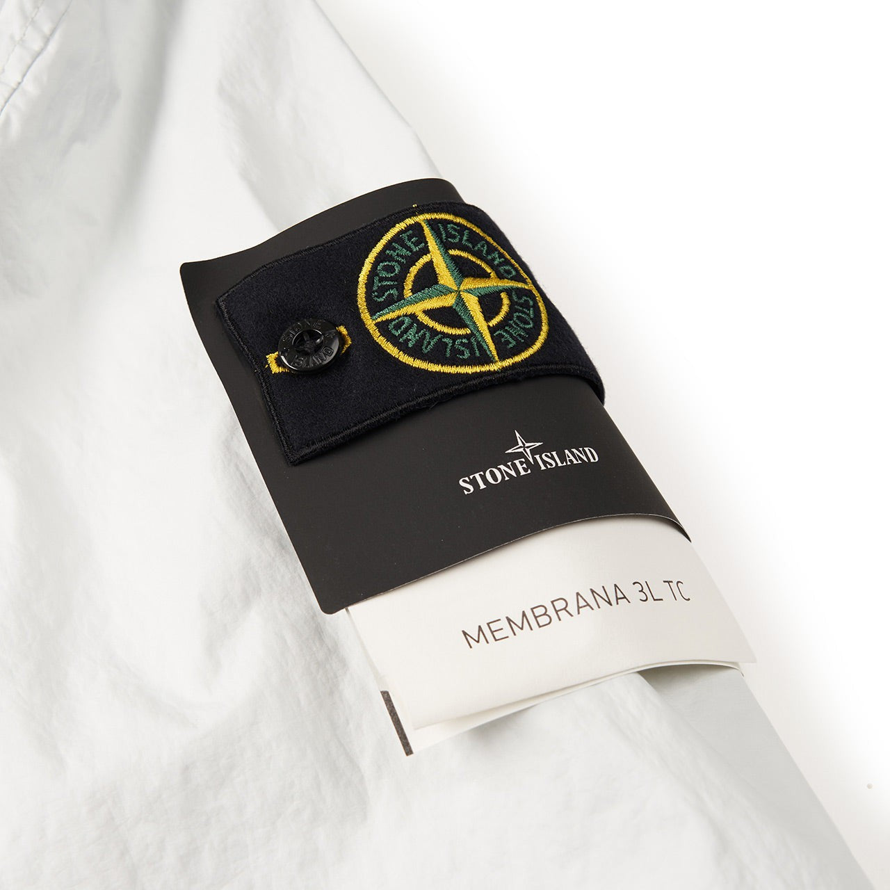 stone island stone island light zip jacket (ice blue)