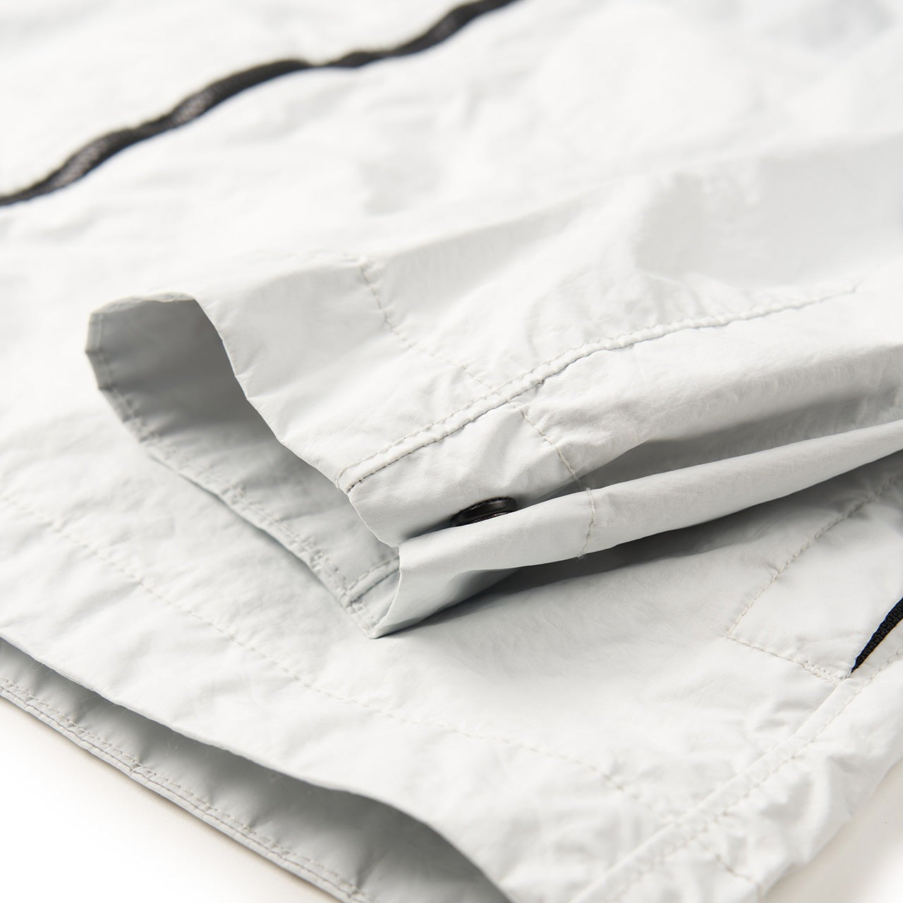 stone island stone island light zip jacket (ice blue)