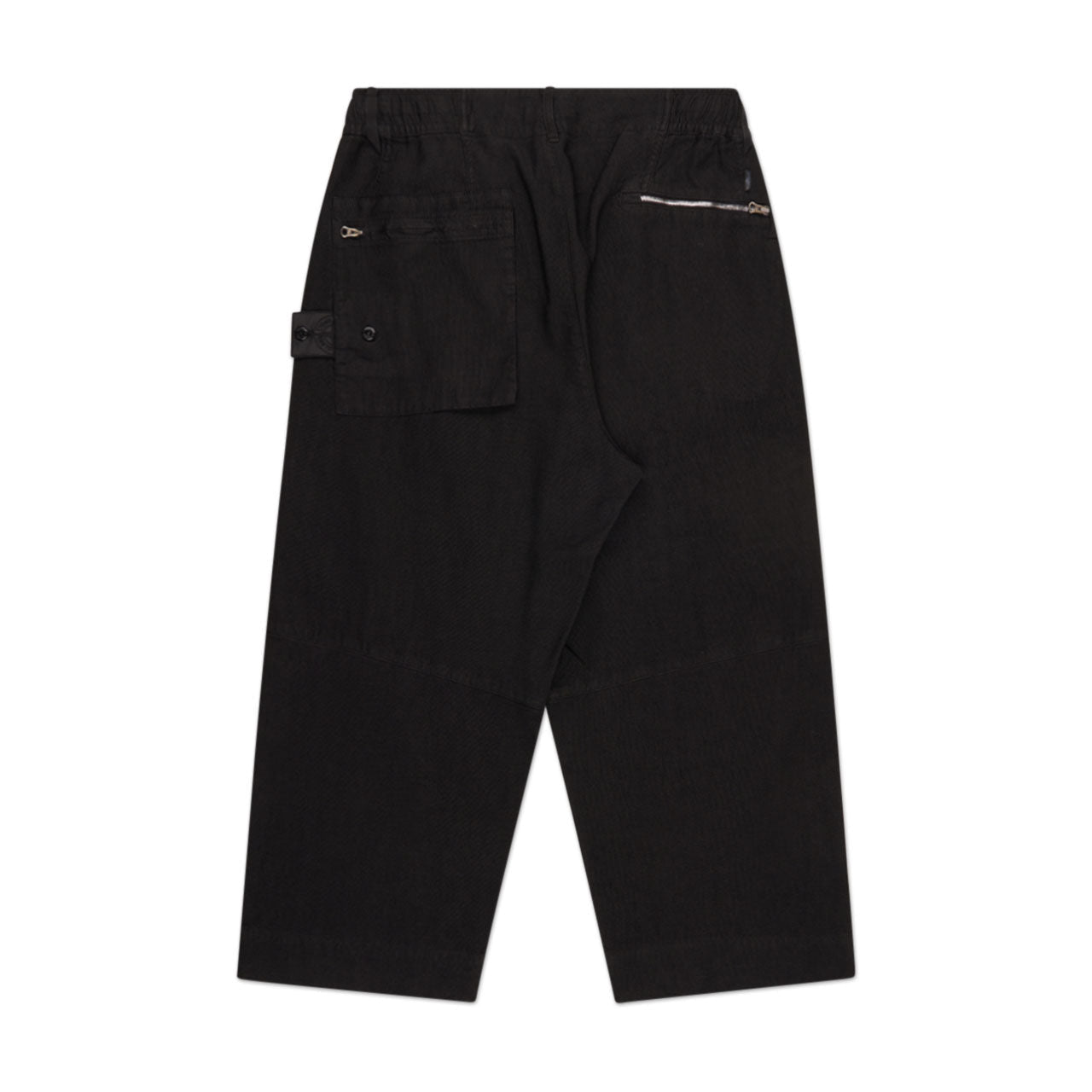 stone island shadow project stone island shadow project cropped drawstring pants (black)