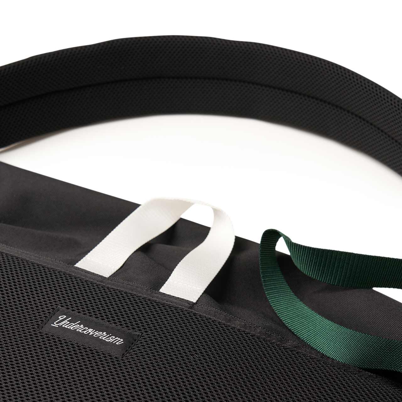 バッグ undercover undercoverism undercover reflective strap bag (black) | a.plus