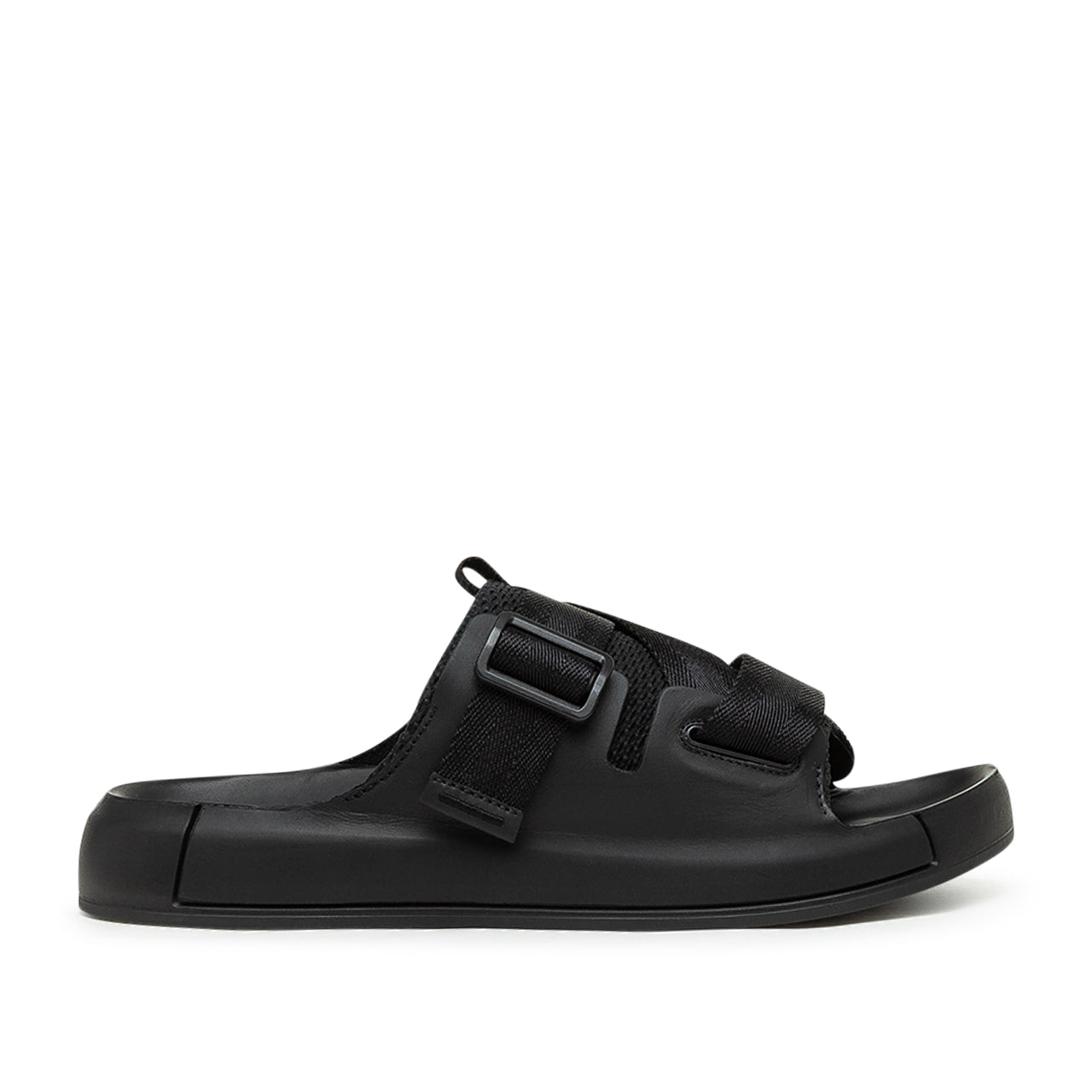 stone island shadow project stone island shadow project x ecco sandal (black)