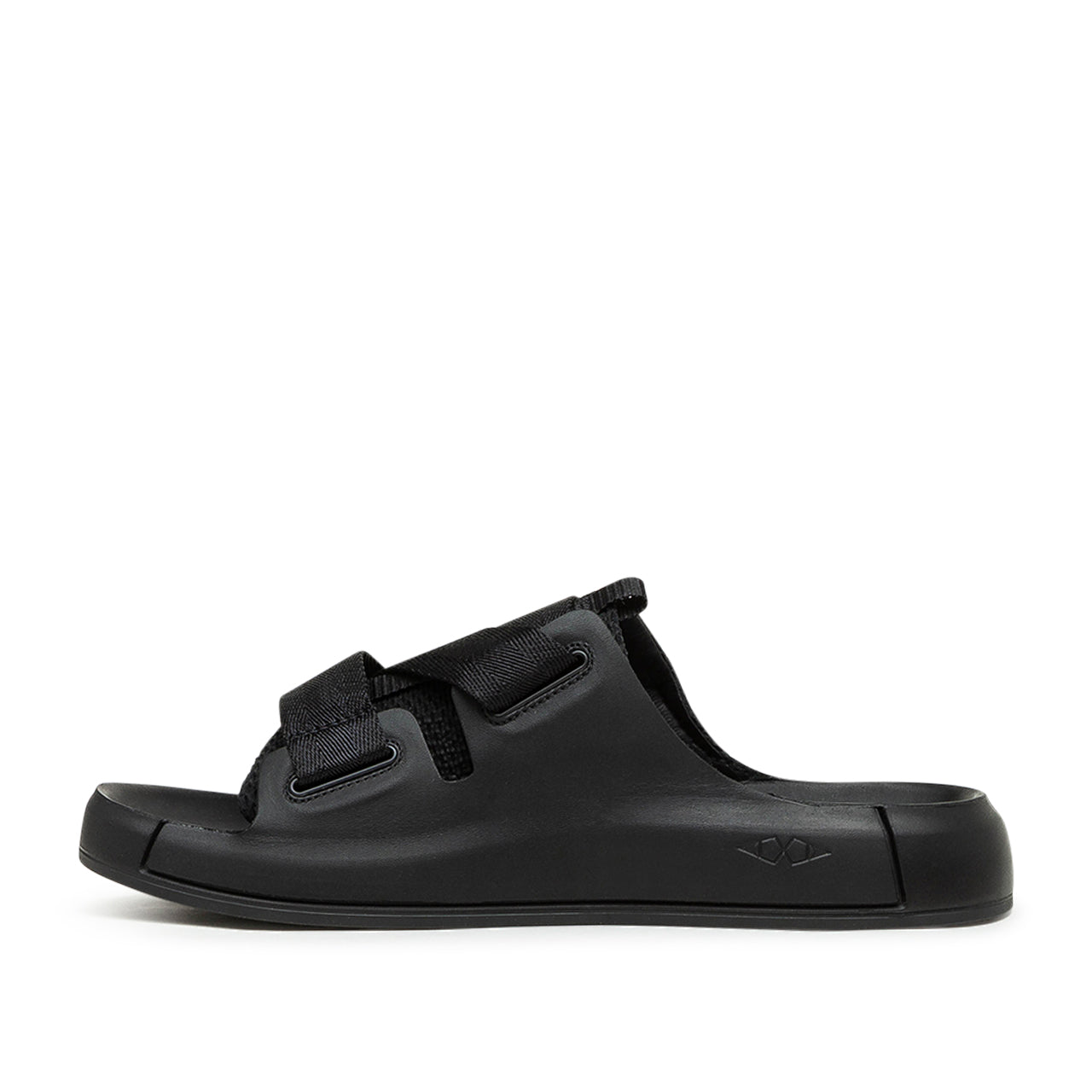 stone island shadow project stone island shadow project x ecco sandal (black)