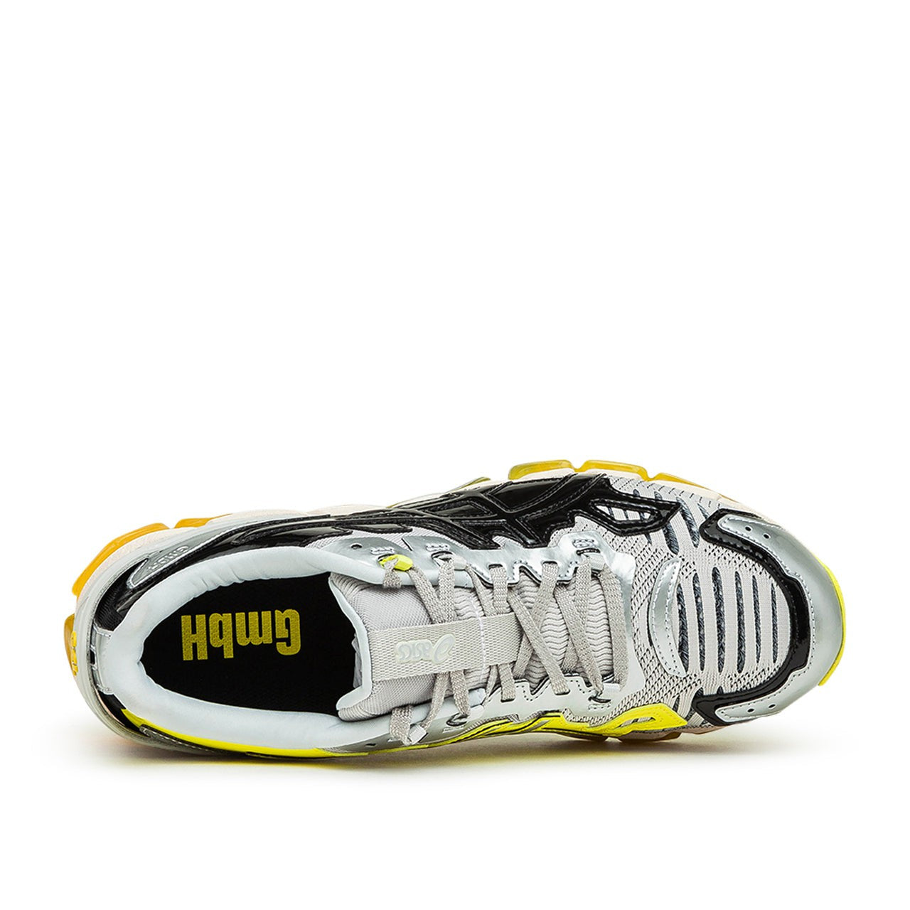 asics asics x gmbh gel-quantum 360™ 6 re (silver / yellow)