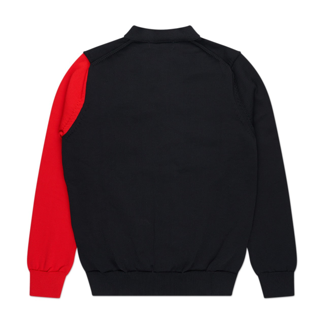 comme des garçons shirt comme des garçons two tone cardigan (black / red)