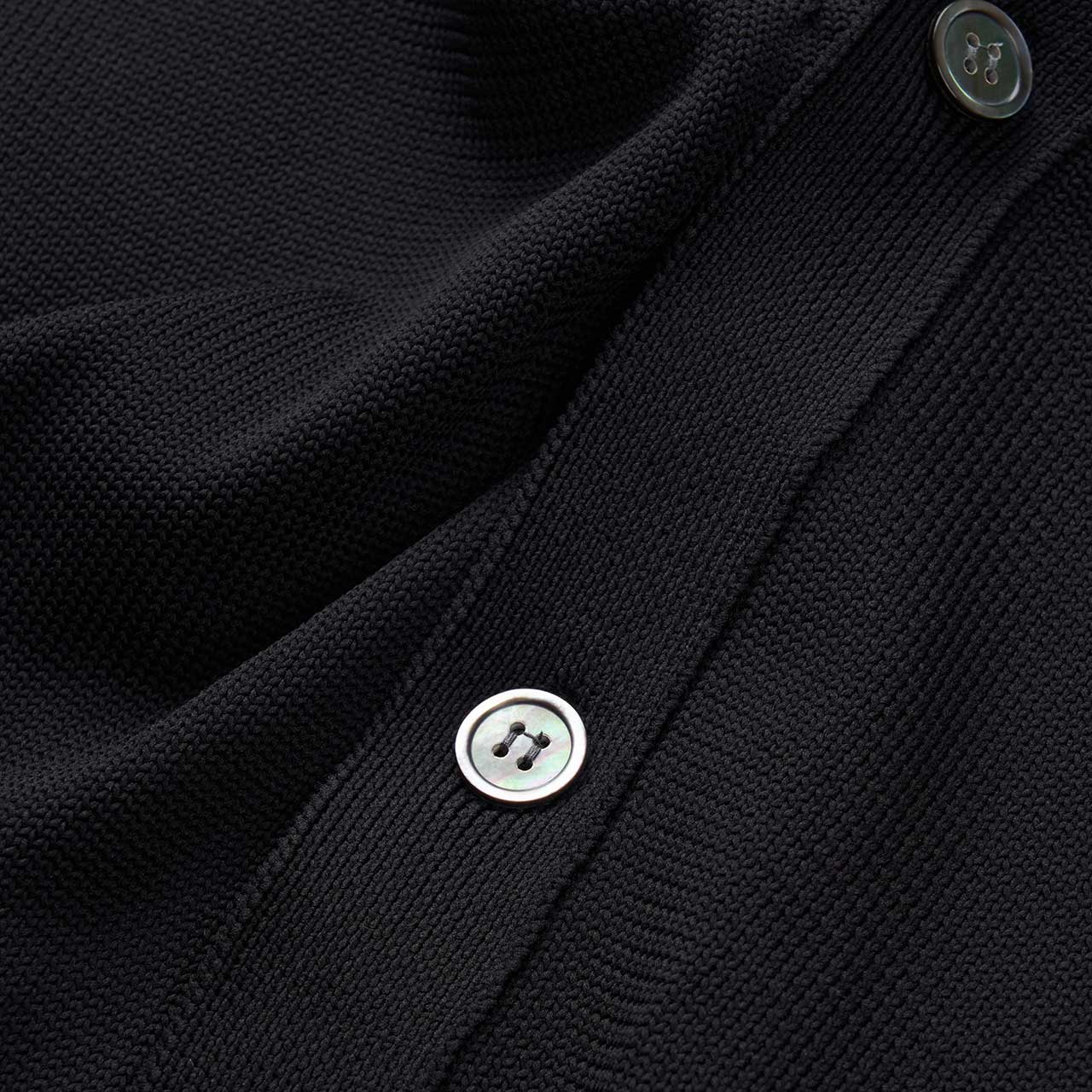 comme des garçons shirt comme des garçons two tone cardigan (black / red)