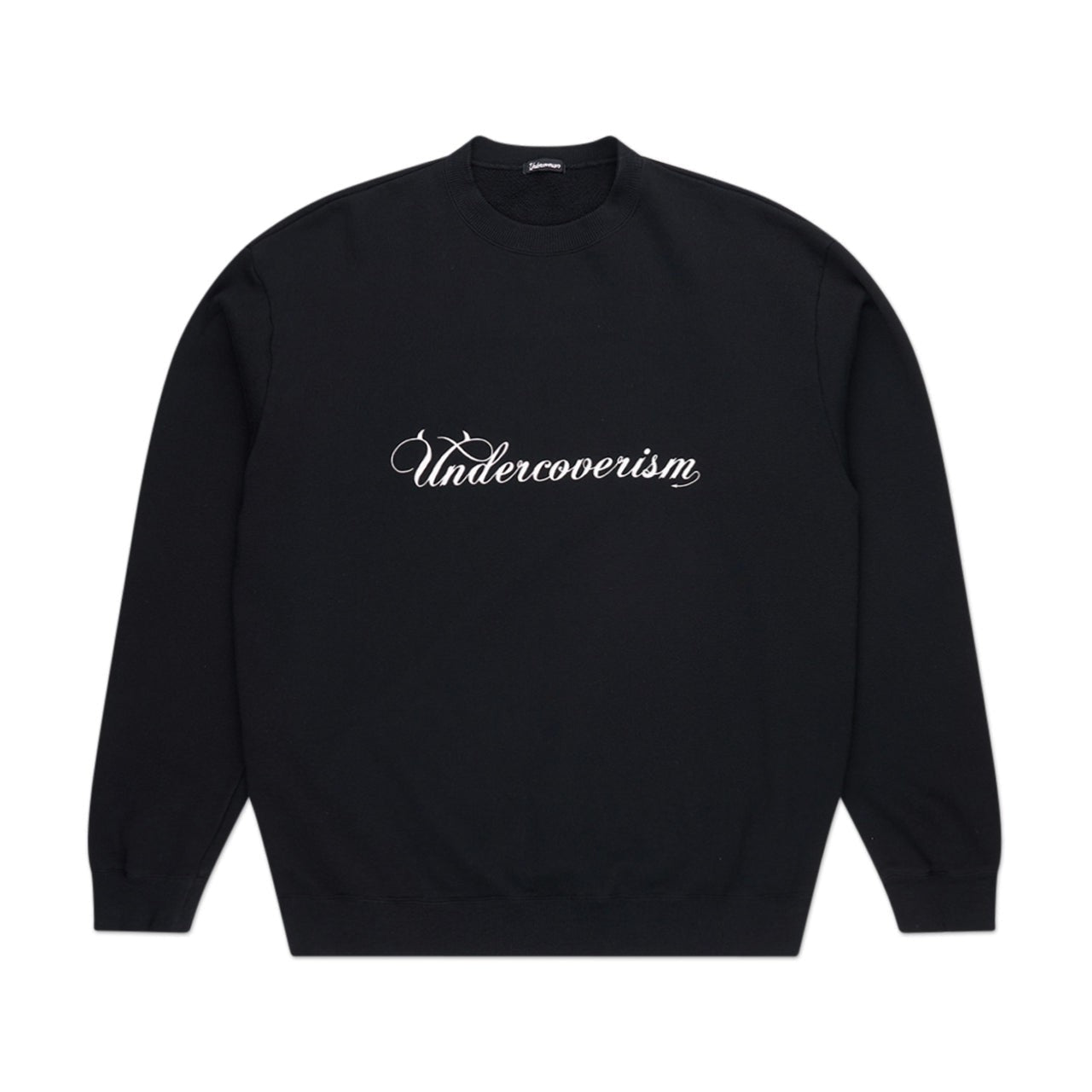 undercover undercover logo sweatshirt (black)