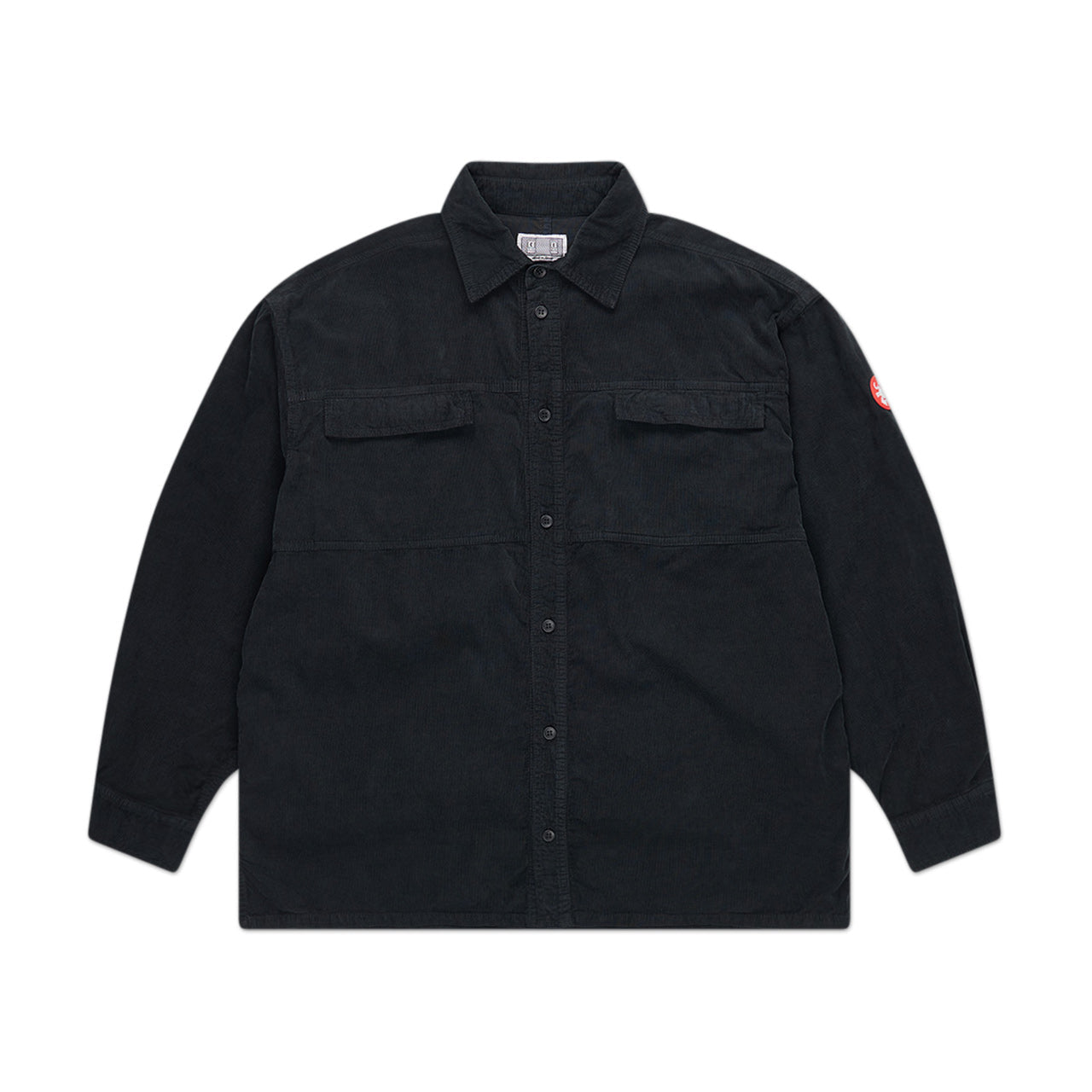 cav empt cav empt overdye switch cut cord shirt (black)