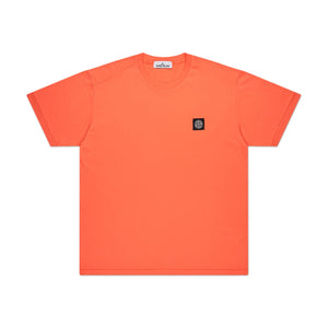 stone island stone island cotton t-shirt (orange)