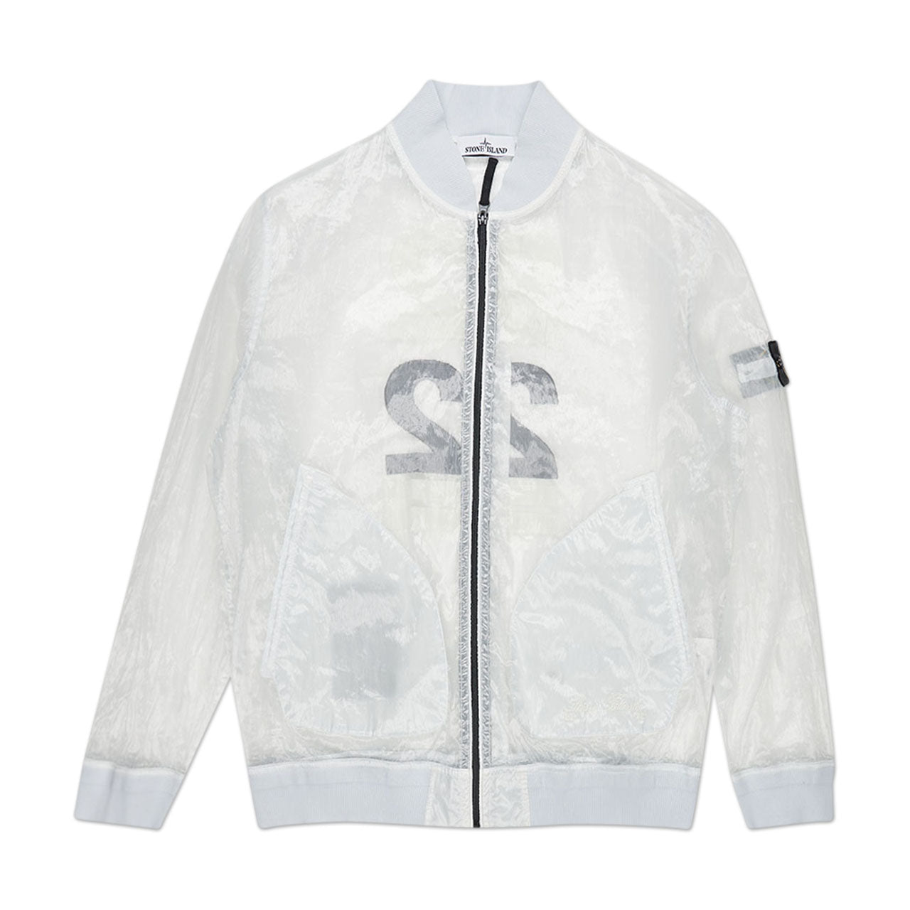 stone island stone island transparent anniversary jacket