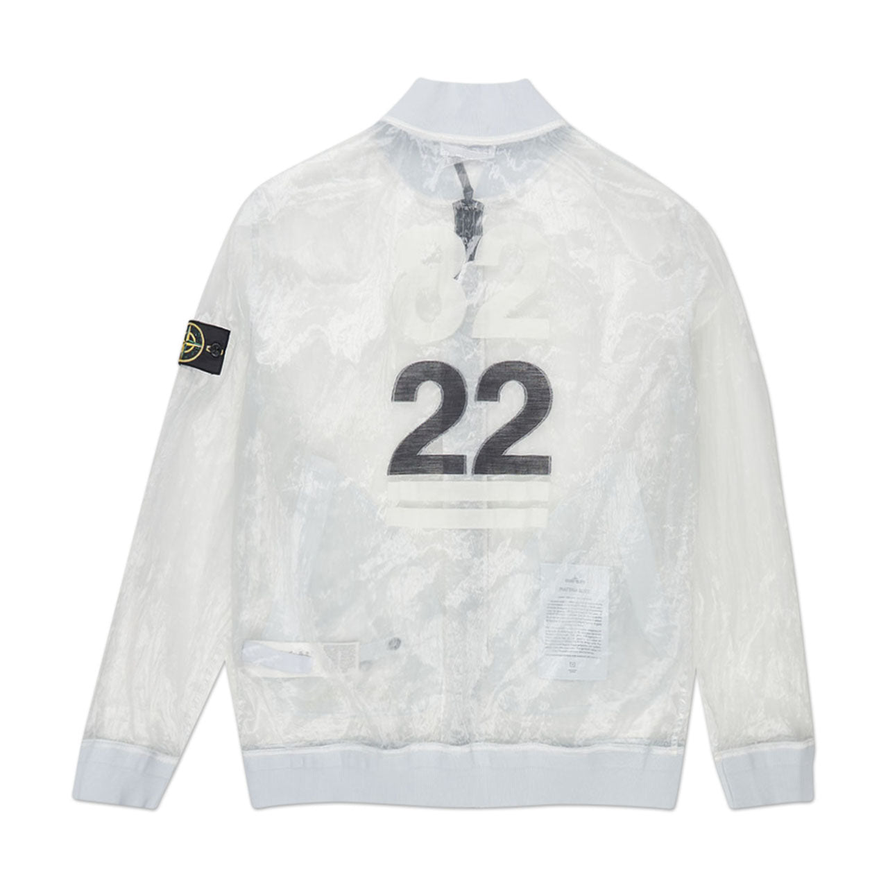 stone island stone island transparent anniversary jacket