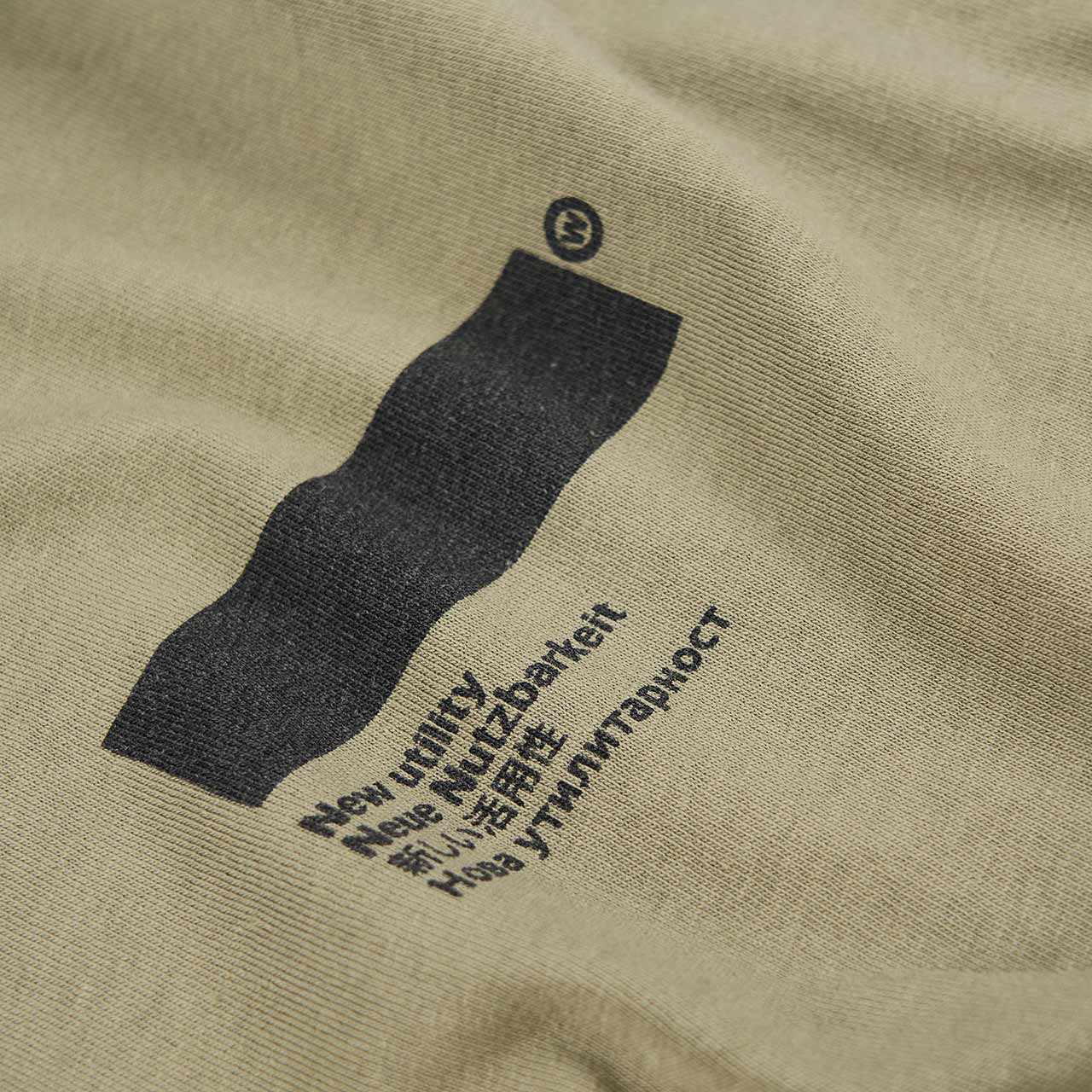 affxwrks affxwrks standardised logo t-shirt (soft olive)