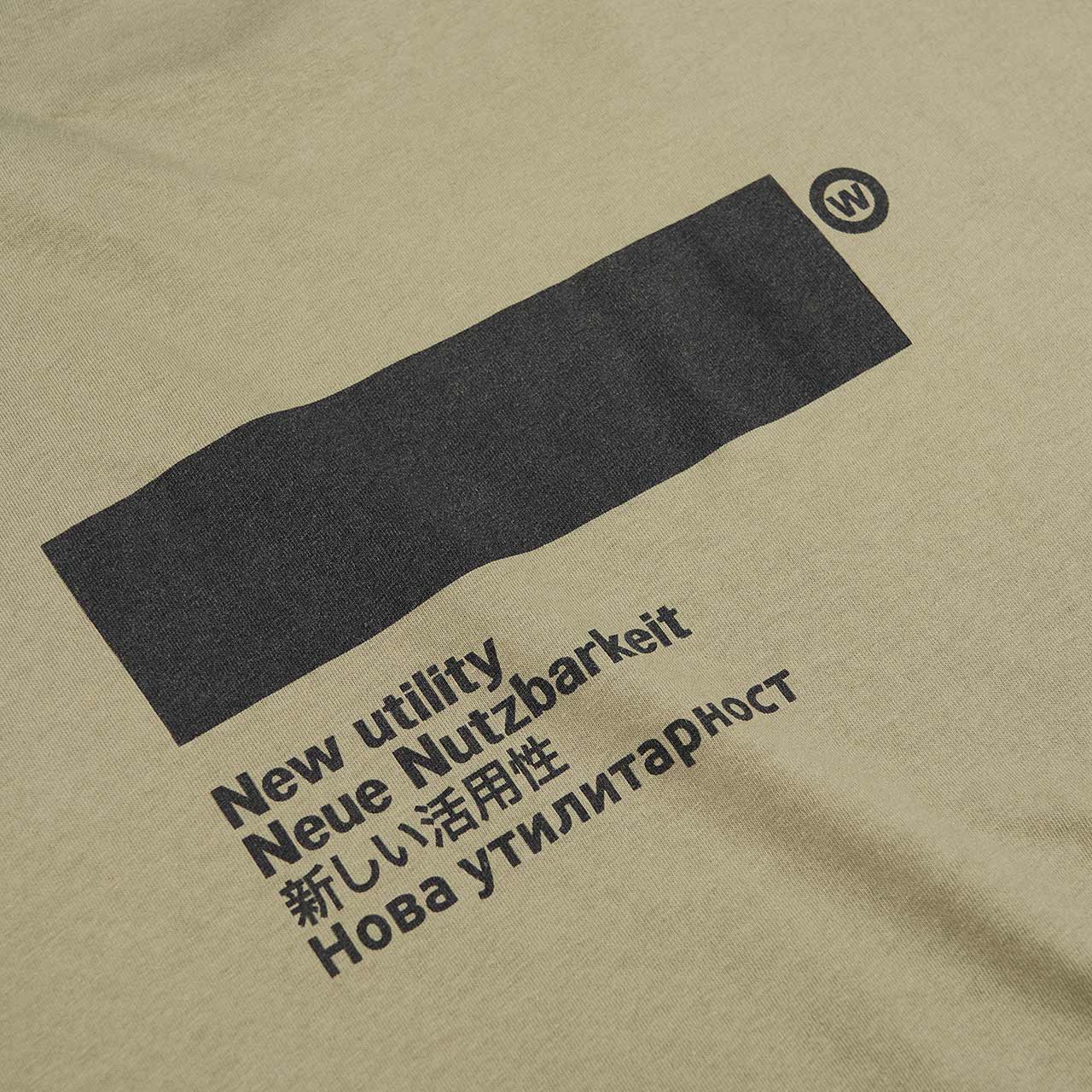 affxwrks affxwrks standardised logo t-shirt (soft olive)