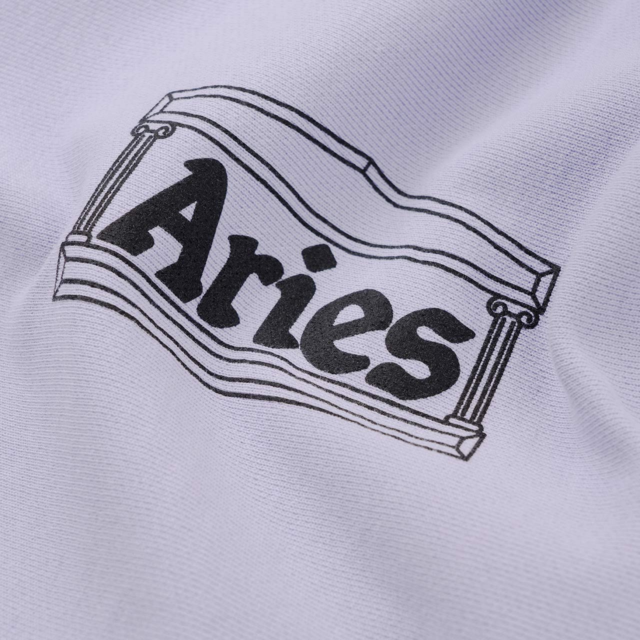 aries aries premium temple sweatshirt (lilac)