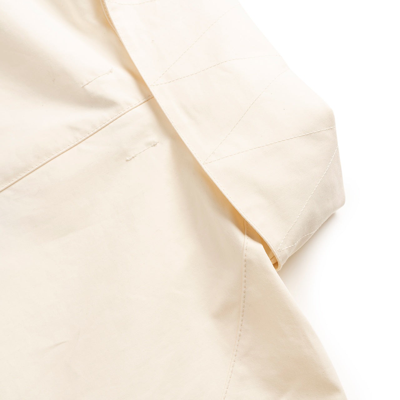 stone island stone island jacket mac supima 2l ghost piece (cream)