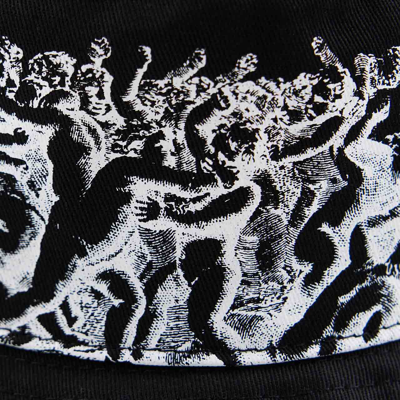 fucking awesome fucking awesome cherub fight bucket hat (black / white) P710472