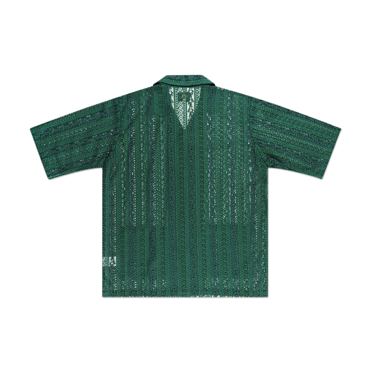 needles needles cabana lace shirt (green)