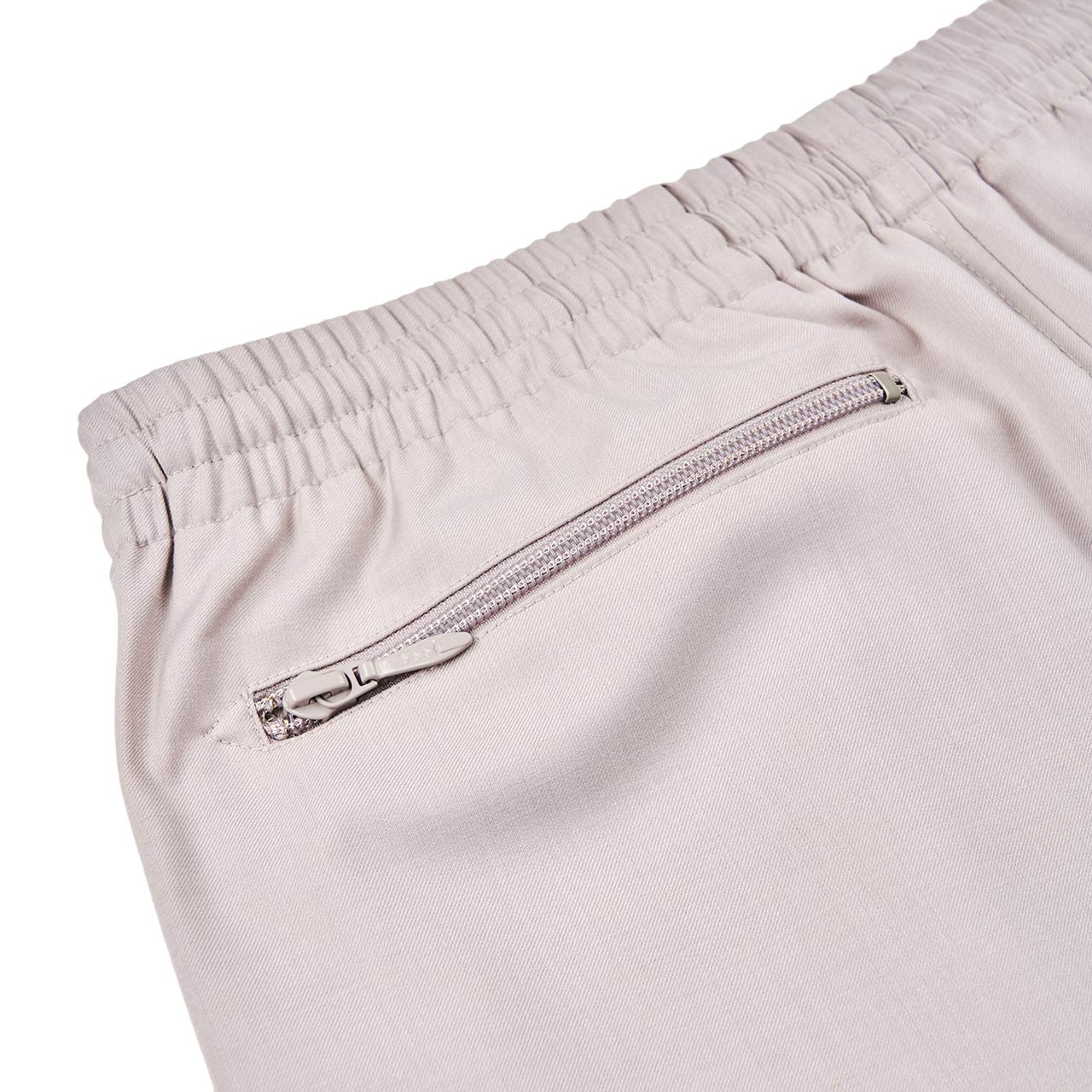 needles needles fringe boot cut track pants (beige)