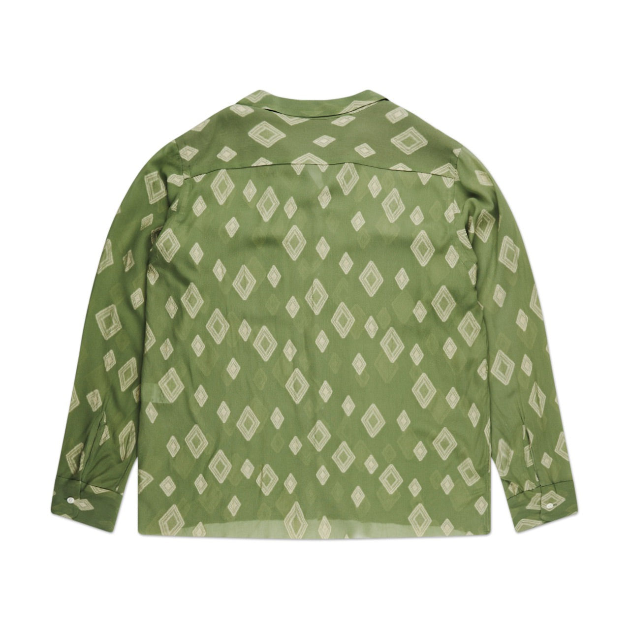 needles needles classic diamond shirt (green)