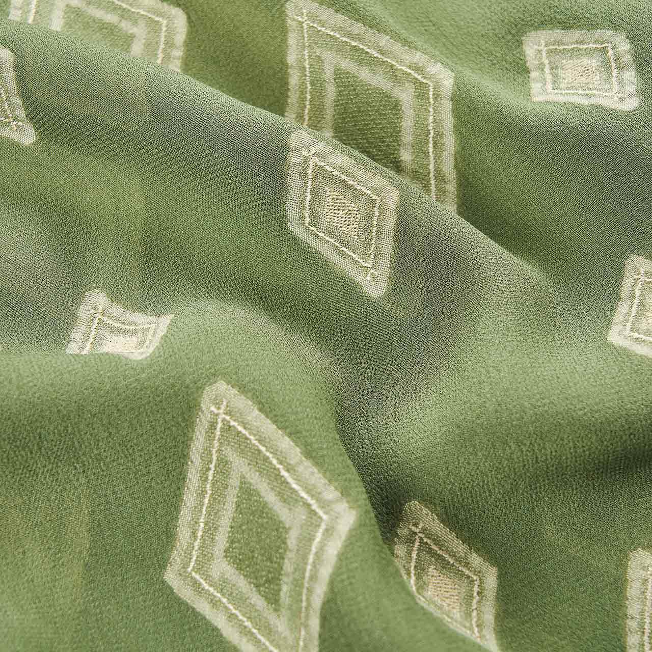 needles needles classic diamond shirt (green)