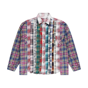 needles rebuild by needles ribbon flannel shirt KP275