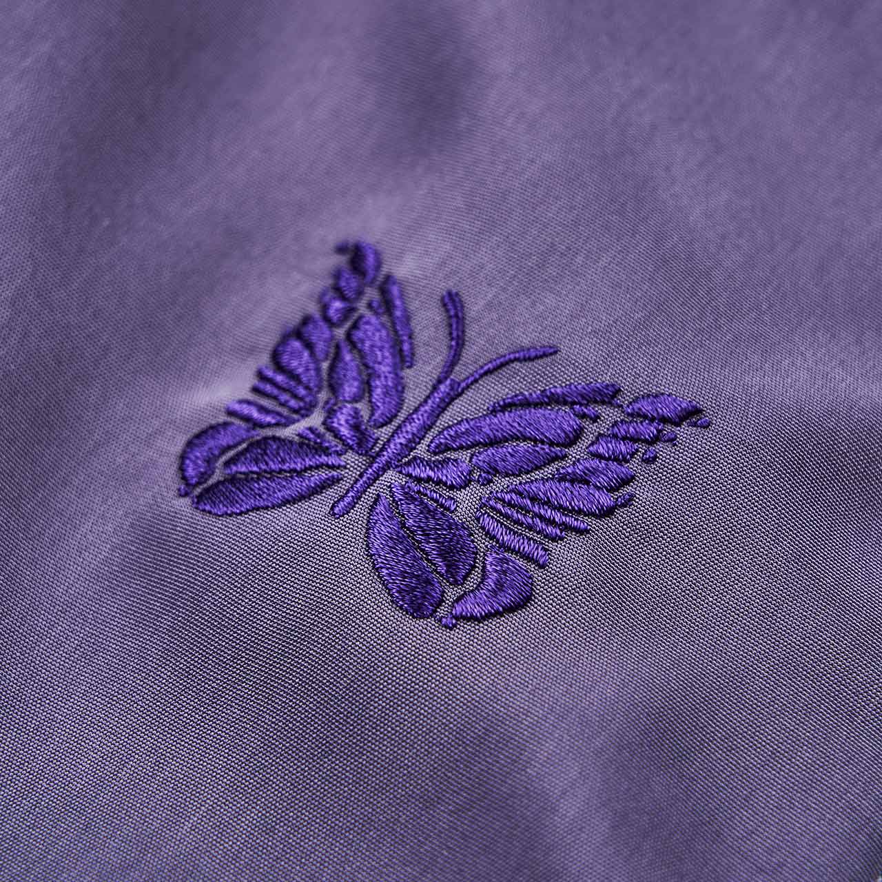 needles needles basketball shorts (smoke purple)